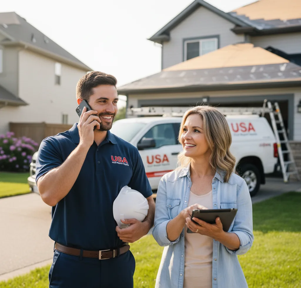 USA Roof Repair Experts customer support in Bluffdale